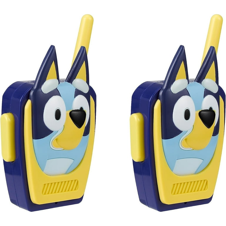 ekids Bluey Walkie Talkies: Indoor and Outdoor Fun Toy for