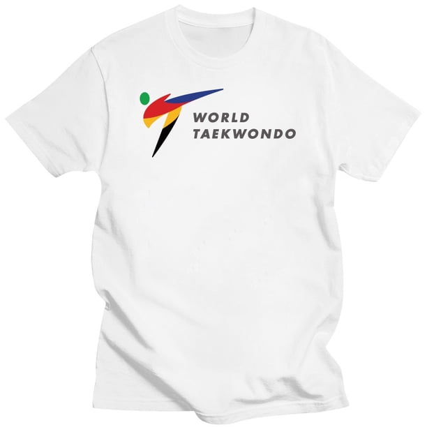Camisas para hombre camiseta WTF de la Federación de Taekwondo camiseta a la moda para hombre camisetas estampadas camiseta