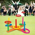 thumbnail image 2 of Bamboohart Multifunctional Game - Outdoor Games for Kids & Family  Backyard and Indoor Party Game Set ，Style 1, 2 of 4