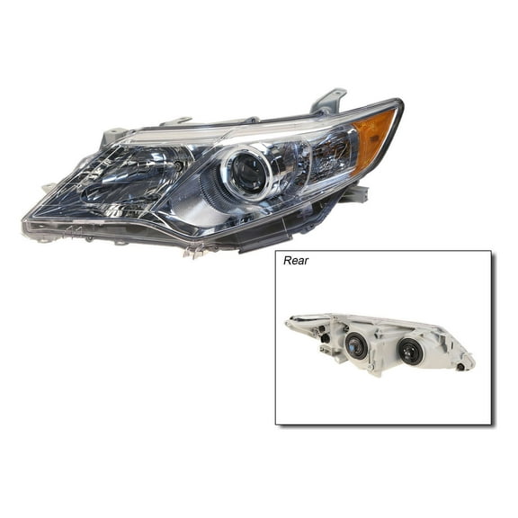 TYC SAE/DOT Approved Headlight Assembly Fits 2012 Toyota Camry