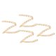 thumbnail image 5 of Cadena para hacer joyas, cadenas de aluminio de 32,8 pies, cadenas de aluminio para manualidades, claridad notable, 5 of 14