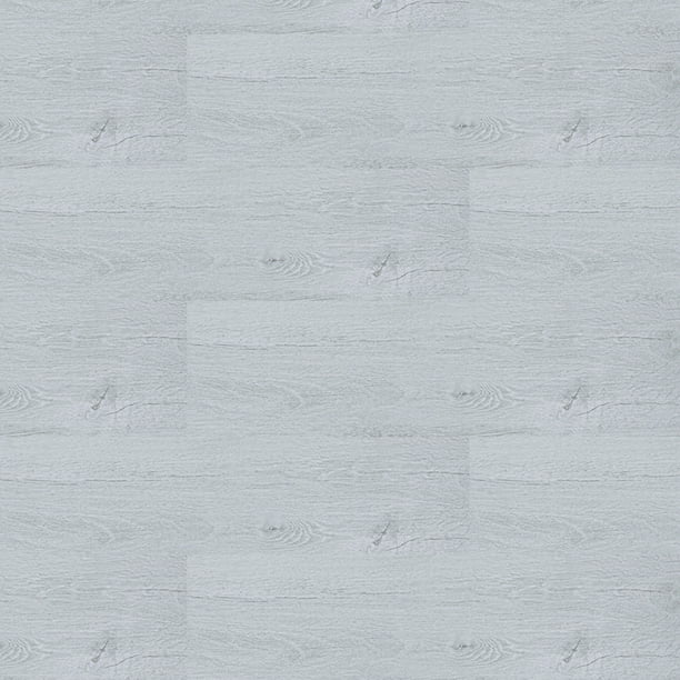 Dundee Deco Peel and Stick Vinyl Flooring, Pale Grey Faux Wood Vinyl