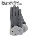 thumbnail image 2 of Winter Gloves for Women Cold Weather Touchscreen Texting Gloves - Warm & Thermal Gloves Windproof, 2 of 5