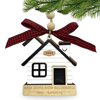 2024 New Home Christmas Ornament - Elegant Housewarming Gift For Couples & First Home