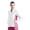 White/Raspberry, variant on Monterey Club Women's Honeycomb Texture Colorblock Jacket #2702
