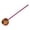 Red, variant on Ladle Long Handle,Heavy Duty Stainless Steel Soup Ladles Cooking Utensils,80ml Metal Gold Wear-resistant Spoon,Kitchen Dipper Spoon Multi-use Cooking Utensil for Hot Oil and Water Soup(Silver)