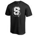 thumbnail image 2 of Men's Black San Antonio Spurs Letterman T-Shirt, 2 of 3