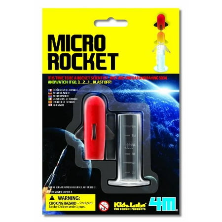 Bottle Rockets Launcher - 4M Kidz Labs Micro Rocket Launcher