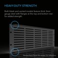 thumbnail image 3 of AC Infinity Rack Panel Accessory Vented 2U Space for 19" Rackmount, Heavy-Duty 3mm Gauge Steel, Black, 3 of 5