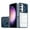 Navyblue, variant on for Samsung Galaxy S25 FE Case, Stylish Slim Crystal Clear PC Back + TPU Silicone Case with Sliding Camera Cover Anti-fingerprint Shockproof Phone Cases for Samsung Galaxy S25 FE, Purple