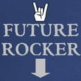 thumbnail image 2 of CafePress - FUTURE ROCKER Maternity T Shirt - Maternity Dark T-Shirt, 2 of 3