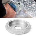 thumbnail image 3 of 7.3cm Brazed Diamond Grinding Wheel, Rome Abrasive Wheel for Stone, Ceramic, Glass, 1.5cm, 3 of 3