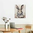 thumbnail image 2 of Autua Rabbit Beatrix Potter Fine Art Aesthetic Canvas Wall Painting for Home Office Decor Prints Living Room Bedroom Office Wall Art 12x16 in, 2 of 5
