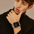 thumbnail image 6 of WFEAGL iWatch Series Design Bicolor Leather Apple Watch Strap 38mm 40mm 41mm Brown Coffee, 6 of 6