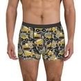 thumbnail image 4 of Wukai Excavator At Work Print Men’s Underwear Breathable Boxer Briefs,&nbsp;Moisture Wicking & Breathable-Small, 4 of 7