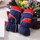 thumbnail image 3 of 3 pares para niños Mittens Invierno Impermeable Cálido con gancho Niños Easy Matching Supplies Portátiles Impresión Espeseñan Actividades al aire libre Inevent HA059222-00B, 3 of 7