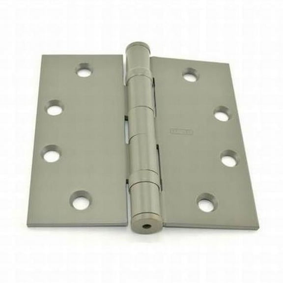 Stanley Security FBB179412P 4.5 x 4.5 in. Steel Full Mortise Ball Bearing Standard Weight Square Corner Hinge, No. 068431 Prime Coat