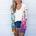 thumbnail image 5 of Lilgiuy Women's Casual Pocket Long Sleeve Printed Cover Up Cardigan Tops Winter Dresses for 2022, 5 of 5