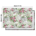 thumbnail image 5 of Pioneer Flower Floral Print Pattern Summer Placemats Table Placemats Set Of 6-Linen Kitchen Washable Placemats Table Mats 12x18 Inch Non-Slip Heat Resistant, 5 of 5