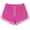 Hot Pink, variant on Royisotas Plus Size Womens Shorts Summer Athletic Yoga Workout Dolphin Shorts Loose Drawstring Solid Color Shorts