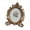 7 inch, variant on Decorative Oval Shape Resin Picture Frame With Elegant Antique Look Golden Flowers Photo Frame For Home Offices Decors