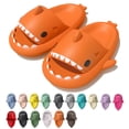thumbnail image 1 of Sandalia Rosyclo Shark Cute Slides Naranja Talla 42/43, 1 of 5