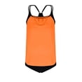 thumbnail image 6 of CLOISE Womens Tankini Swimsuits Push up 2 Piece with Boy Shorts Built in Bra Full Coverage Bathing Suit Adjustable Side Straps Color Block Swimwear Beachwear, 6 of 7