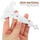 thumbnail image 5 of unbranded 2Ud Bisagras Retro Para Puertas De Madera Con 8 Tornillos Para Uso Exterior Duradero, 5 of 8