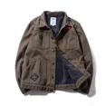 thumbnail image 5 of Abrigo de Jeans para Hombre Botones de Lana con Oveja Chaquetas Vaqueras Hombre Acolchado Acolchado Marrón Cálido Precio Barato Elegante Invierno 2024 de Tela, 5 of 5