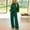 Green(New), variant on PNTUTB Women's Fashion Solid Color Drawstring 2 Piece Set Casual Loungewear Set Sweatsuits Loose Activewear Sets with Pockets
