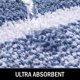 thumbnail image 4 of Alfombrilla de baño, alfombrilla de baño ultrasuave y absorbente de agua, alfombrilla de baño, lavar/secar a máquina, para bañera, ducha y cuarto de baño Vhermosa Tapetes para Baño, 4 of 7