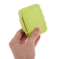 thumbnail image 5 of Unique Bargains 3 Grids Durable Design Single Layer Pill Box for Travel 1 Pc Green, 5 of 6