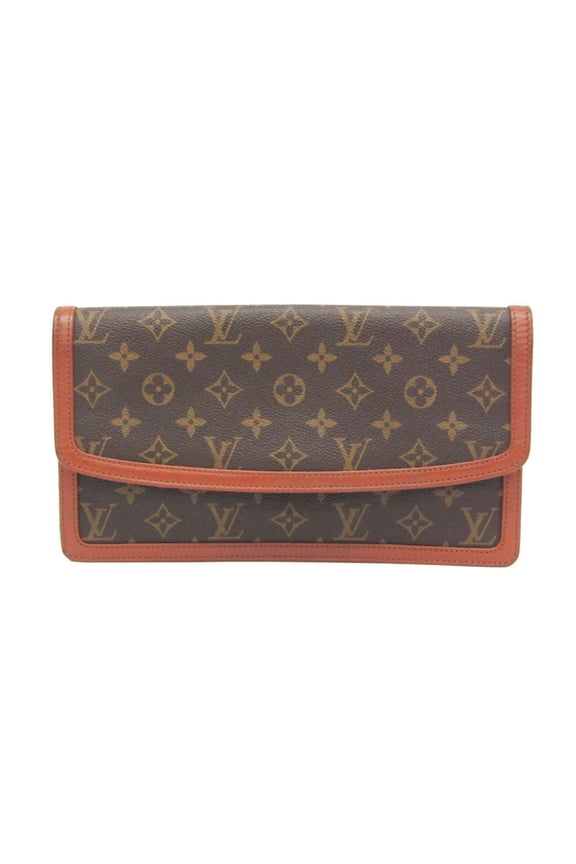 Pre-Owned Louis Vuitton Monogram Pochette Dame GM M51810 Women's Clutch Bag Monogram (Fair)