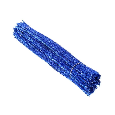 

NUOLUX 200pcs DIY Glitter Sticks Glitter Sticks Christmas Sticks DIY Christmas Stick (Blue)