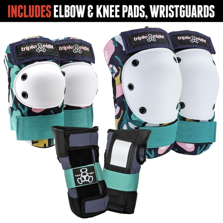 Triple Eight Saver Series Set with Knee Pads and Elbow Pads for