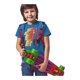 thumbnail image 4 of Playera Fan Army The Flash Talla 8 lightning manga corta azul turquesa, 4 of 4
