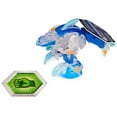 thumbnail image 4 of Bakugan Ultra, Diamond Sharktar, 3-inch Tall Geogan Rising Collectible Action Figure and Trading Card, 4 of 7
