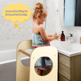 thumbnail image 4 of Cowiewie Toddler Tower, 2 Step Kitchen Step Stool, Height Adjustable Standing Tower, 1-3 Year Old, 4 of 6
