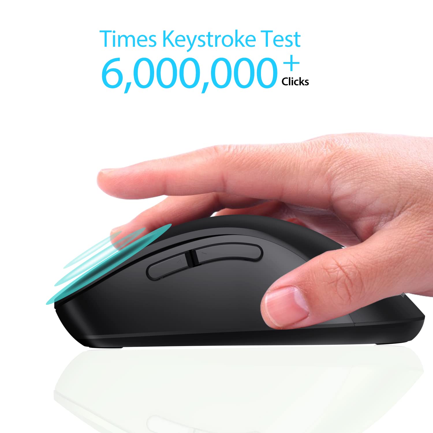 Memzuoix Wireless Mouse 1400 DPI 5-Button Ergonomic photo 3