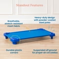 thumbnail image 4 of ECR4Kids Stackable Kiddie Cot, Assembled, Toddler Size, Blue, 5-Pack, 4 of 9