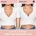 thumbnail image 3 of Sostén DOBREVA 36B Sin Aros Push Up Acolchado Negro, 3 of 6