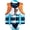 Sunset Blue, variant on Limmys Premium Kids & Toddler Swim Training Vest, Neoprene Buoyancy Swim Aid, Integrated Foam Panel, YKK Zip & Safety Buckles, UV Resistant, for Boys & Girls