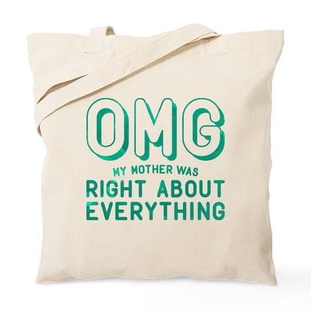 CafePress - Mother Was Right Tote Bag - Unisex Canvas Tote Bag Beige 1-Piece