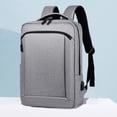 thumbnail image 1 of Bolsa Para Portátil Mochila de negocios para hombres, Bolso de hombro ligero para estudiantes, impermeable, regalos de vacaciones de alta capacidad con cremallera, ocio diario, 1 of 5