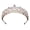 C, variant on ZPAQI Baroques Crown Headbands Colorful Wedding Headbands for Bride