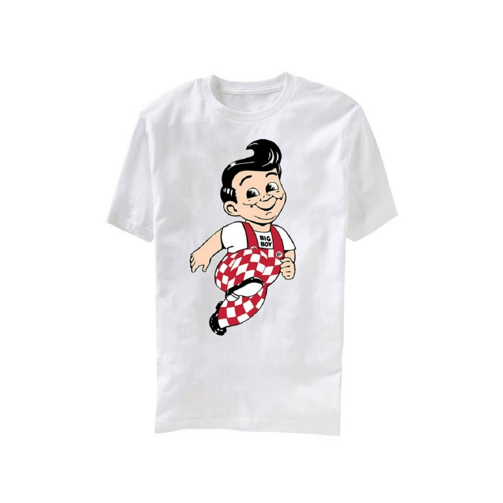 Big Boy Bob's Big Boy checkered overalls Running Adult TShirt Tee