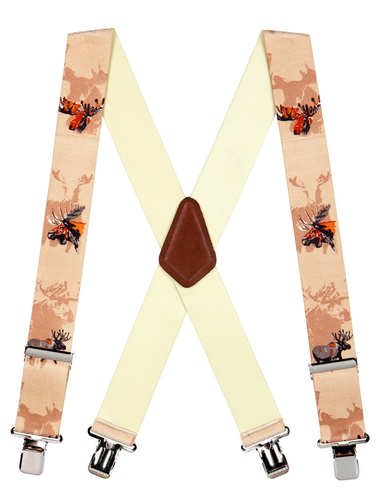 SuspenderStore Suspender Store Moose ClipEnd Novelty Suspenders 2