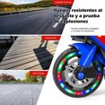 thumbnail image 4 of Motocicleta eléctrica para niños, motocicleta de paseo de 12V, juguete para niños con freno de pie, rueda luminosa y asiento de PU, color azul., 4 of 8