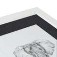 thumbnail image 4 of ArtToFrames 22x28" Matted Picture Frame with 18x24" Single Mat Photo Opening Framed in 1.25" Satin White Frame and 2" Black Mat (FWM-3966-22x28), 4 of 8