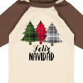 thumbnail image 4 of Inktastic Feliz Navidad Plaid Trees Boys or Girls Long Sleeve Baby Bodysuit, 4 of 5